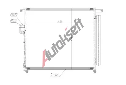 QWP Kondenz�tor klimatizace QWP WAC413, WAC413