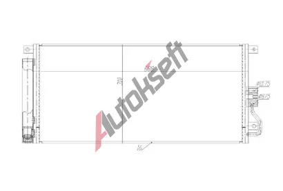 QWP Kondenztor klimatizace QWP WAC417, WAC417