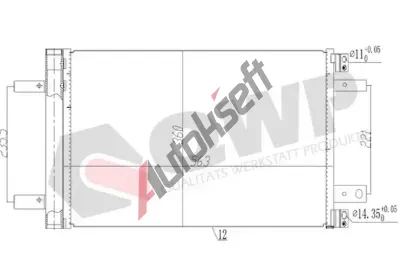 QWP Kondenzátor klimatizace QWP WAC420, WAC420  QWP Kondenzátor klimatizace QWP WAC420, WAC420