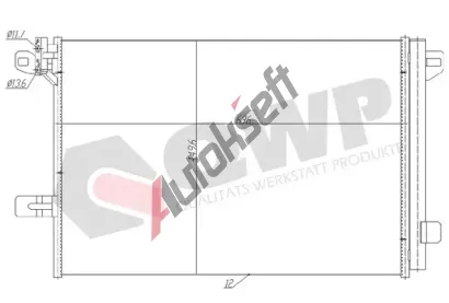 QWP Kondenz�tor klimatizace QWP WAC448, WAC448