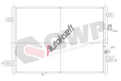 QWP Kondenz�tor klimatizace QWP WAC485, WAC485