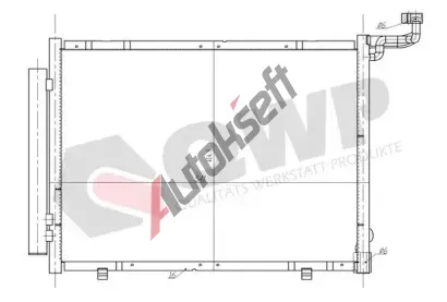 QWP Kondenz�tor klimatizace QWP WAC507, WAC507