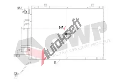 QWP Kondenzátor klimatizace QWP WAC510, WAC510 QWP Kondenzátor klimatizace QWP WAC510, WAC510