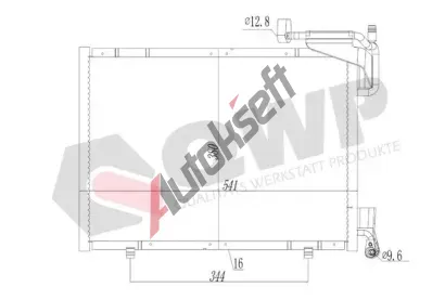 QWP Kondenz�tor klimatizace QWP WAC511, WAC511