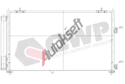 QWP Kondenztor klimatizace QWP WAC525, WAC525