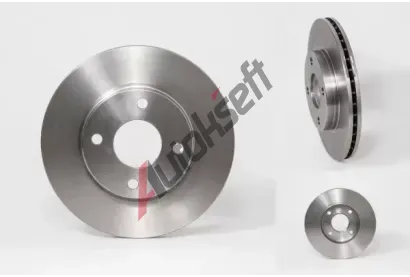 QWP Brzdový kotouč - 258 mm QWP WBD107, WBD107  QWP Brzdový kotouč - 258 mm QWP WBD107, WBD107