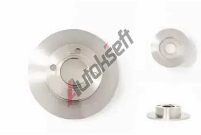 QWP Brzdový kotouč - 245 mm QWP WBD159, WBD159  QWP Brzdový kotouč - 245 mm QWP WBD159, WBD159