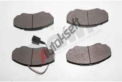 QWP Sada brzdovch destiek QWP WBP158, WBP158