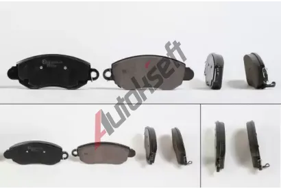 QWP Sada brzdových destiček QWP WBP197, WBP197  QWP Sada brzdových destiček QWP WBP197, WBP197