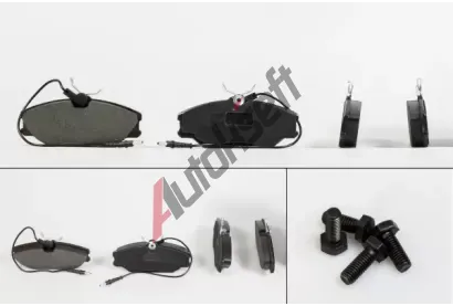 QWP Sada brzdovch destiek QWP WBP279, WBP279