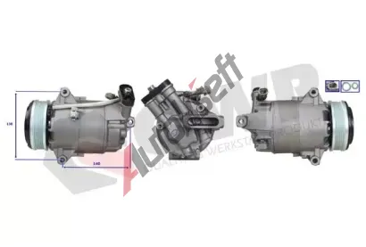 QWP Kompresor klimatizace QWP WCP139R, WCP139R QWP Kompresor klimatizace QWP WCP139R, WCP139R