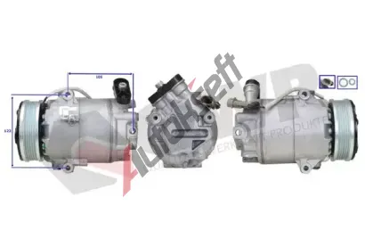 QWP Kompresor klimatizace QWP WCP166R, WCP166R QWP Kompresor klimatizace QWP WCP166R, WCP166R