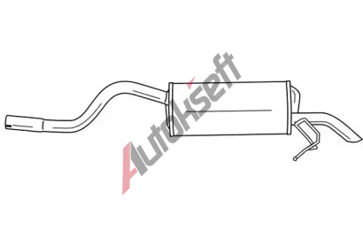 QWP Zadn� tlumi� v�fuku QWP WEX167, WEX167