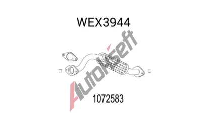 QWP Výfuková trubka QWP WEX3944, WEX3944  QWP Výfuková trubka QWP WEX3944, WEX3944
