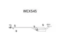 Střední tlumič výfuku QWP ‐ QWP WEX545  Střední tlumič výfuku QWP ‐ QWP WEX545