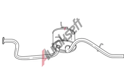 QWP Zadn� tlumi� v�fuku QWP WEX583, WEX583