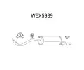 Zadní tlumič výfuku QWP ‐ QWP WEX5989  Zadní tlumič výfuku QWP ‐ QWP WEX5989