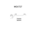 Vfukov trubka QWP ‐ QWP WEX727