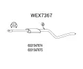 Střední tlumič výfuku QWP ‐ QWP WEX7367  Střední tlumič výfuku QWP ‐ QWP WEX7367