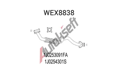 QWP V�fukov� trubka QWP WEX8838, WEX8838