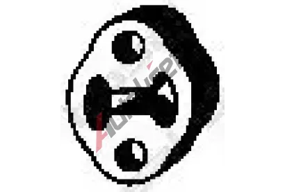 QWP Zarážka tlumiče výfuku QWP WEX9376, WEX9376 QWP Zarážka tlumiče výfuku QWP WEX9376, WEX9376