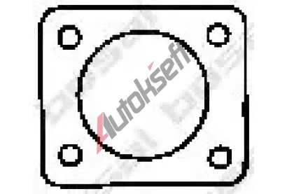 QWP T�snic� krou�ek v�fukov� trubky QWP WEX9406, WEX9406