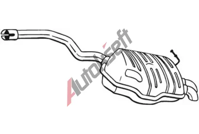 QWP Zadn� tlumi� v�fuku QWP WEX9608, WEX9608