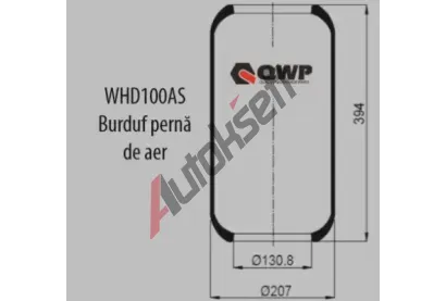 QWP M�ch pneumatick�ho odpru�en� QWP WHD100AS, 084.007-70A