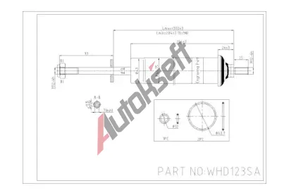 QWP Tlumi� p�rov�n� QWP WHD123SA, WHD123SA