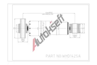 QWP Tlumi� p�rov�n� QWP WHD142SA, WHD142SA