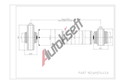 QWP Tlumi� p�rov�n� QWP WHD144SA, WHD144SA