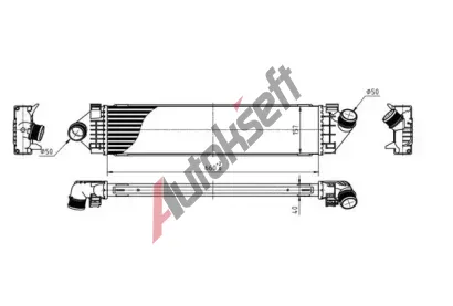 QWP Chladi� vzduchu intercooler QWP WIC159, WIC159
