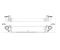 Chladi vzduchu intercooler QWP ‐ QWP WIC167