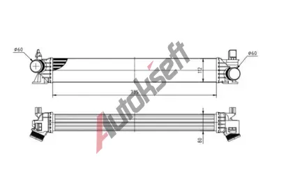 QWP Chladi� vzduchu intercooler QWP WIC170, WIC170