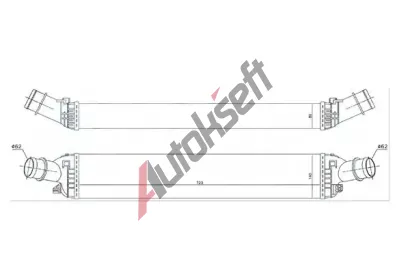QWP Chladič vzduchu intercooler QWP WIC183, WIC183 QWP Chladič vzduchu intercooler QWP WIC183, WIC183