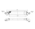 QWP Chladič vzduchu intercooler QWP WIC184, WIC184