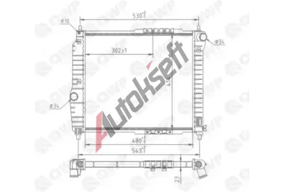 QWP Chladi vody QWP WRA120, WRA120
