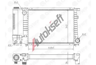 QWP Chladi� vody QWP WRA126, WRA126