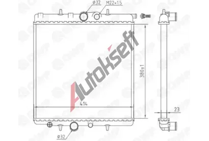 QWP Chladi vody QWP WRA127, WRA127