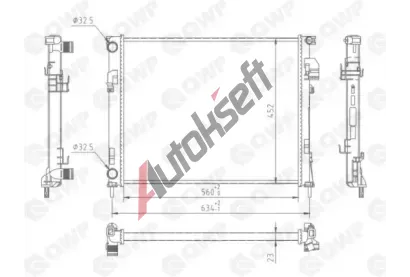 QWP Chladi� vody QWP WRA149, WRA149