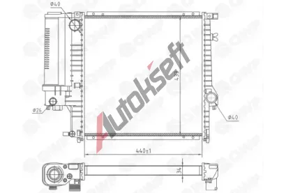QWP Chladi vody QWP WRA157, WRA157