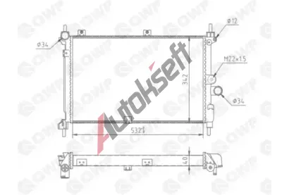 QWP Chladi� vody QWP WRA159, WRA159