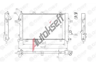 QWP Chladi vody QWP WRA165, WRA165
