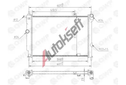 QWP Chladi vody QWP WRA175, WRA175