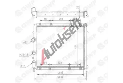 QWP Chladi� vody QWP WRA177, WRA177