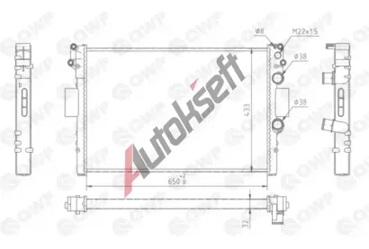 QWP Chladi� vody QWP WRA186, WRA186
