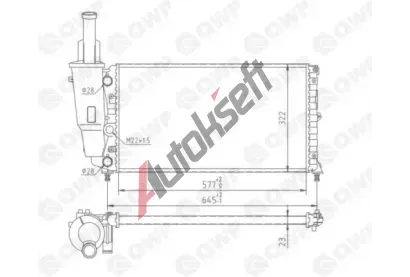 QWP Chladi� vody QWP WRA198, WRA198