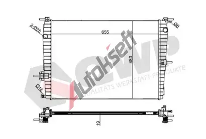 QWP Chladi vody QWP WRA347, WRA347