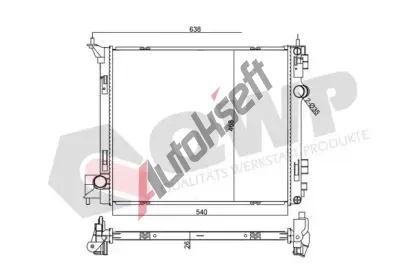QWP Chladi vody QWP WRA379, WRA379