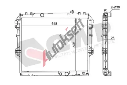 QWP Chladi vody QWP WRA388, WRA388